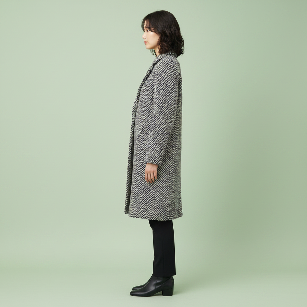Cappotto Lungo Elegante in Lana da Donna | Moda Invernale