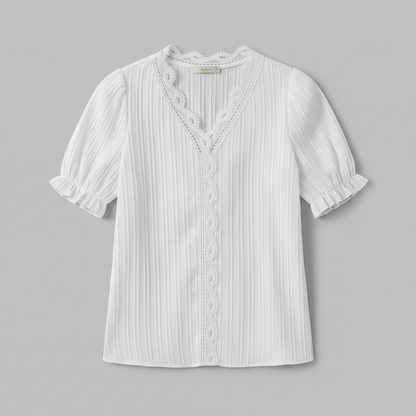 Camicetta Elegante Azzurra Donna | Camicetta Estiva Elegante