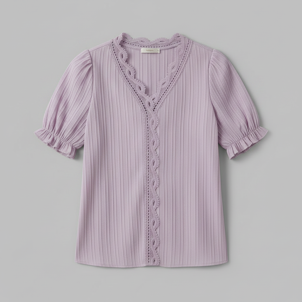 Camicetta Elegante Azzurra Donna | Camicetta Estiva Elegante