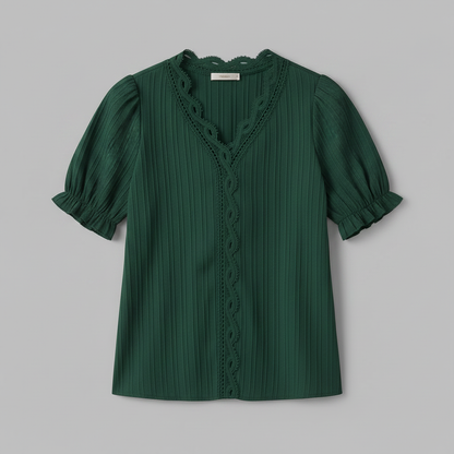 Camicetta Elegante Azzurra Donna | Camicetta Estiva Elegante