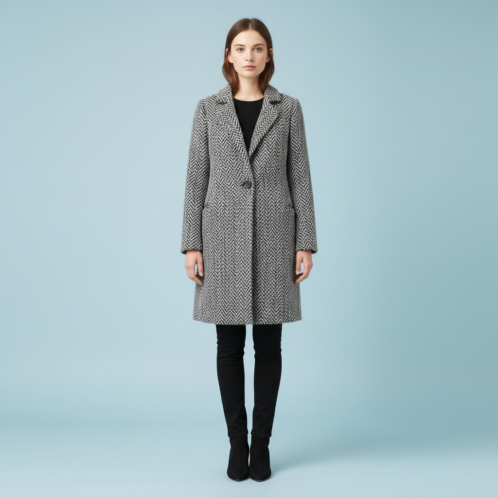 Cappotto Lungo Elegante in Lana da Donna | Moda Invernale