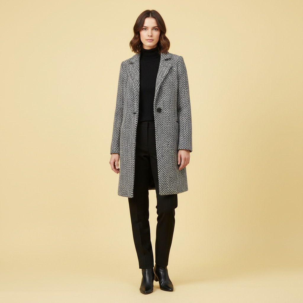 Cappotto Lungo Elegante in Lana da Donna | Moda Invernale