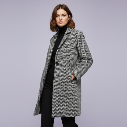 Cappotto Lungo Elegante in Lana da Donna | Moda Invernale